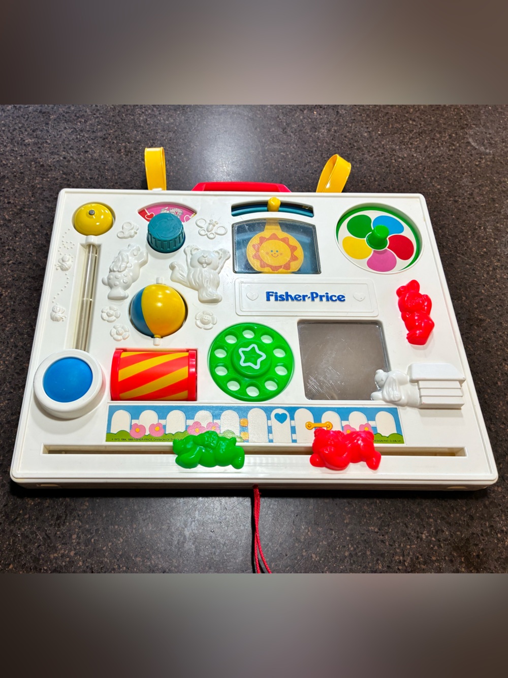 Vintage Fisher-Price #1135 Activity Center 1989-1993 Crib Toy Retro